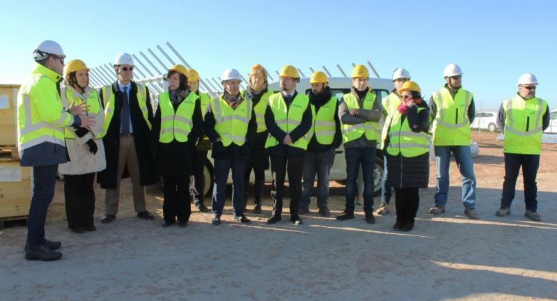 franco visita plantas fotovoltaicas
