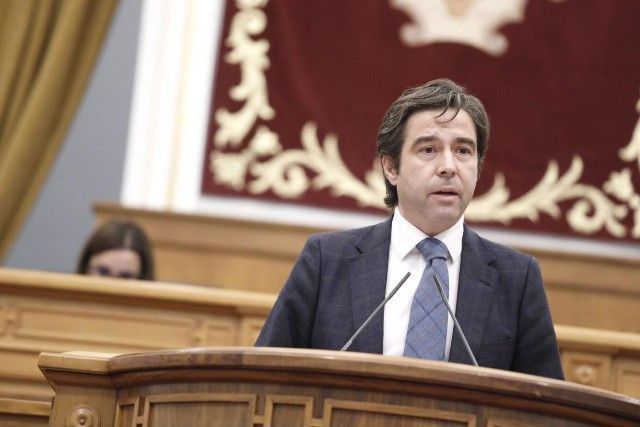 lorenzo robisco en pleno cortes
