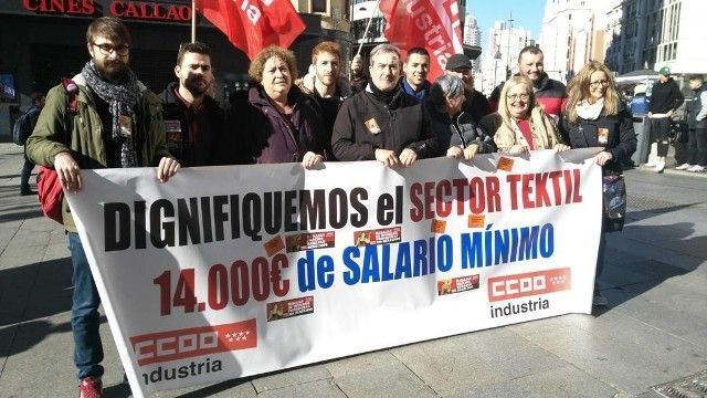 manifestacion textil