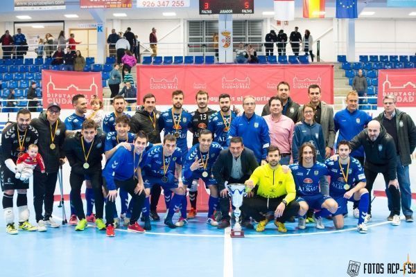 viña albali campeon septimo trofeo diputacion futbol sala