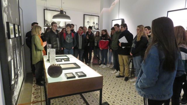 visita ies azuer al archivo museo sanchez mejias c