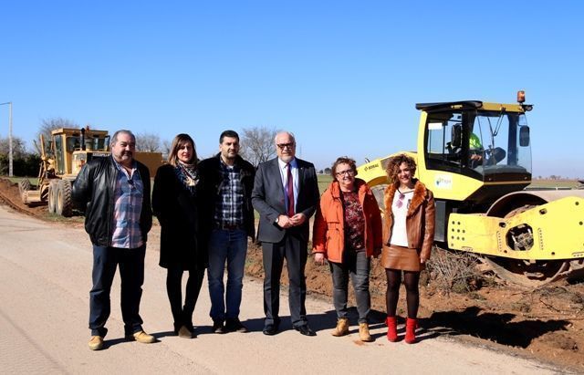 Visitas obras caminos con dipu y jccm 14 2 2019 14
