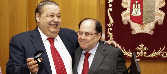 cortes clm medalla honor manuel miron
