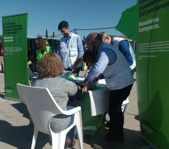recogida firmas satse e