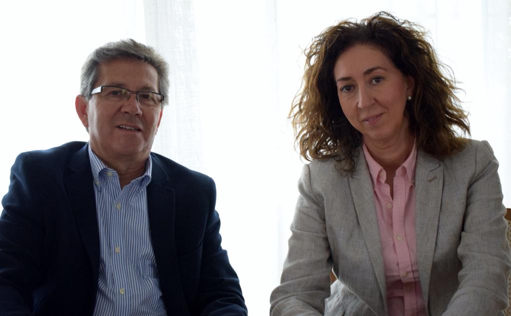Miguel Bautista y Rebeca Sánchez Maroto