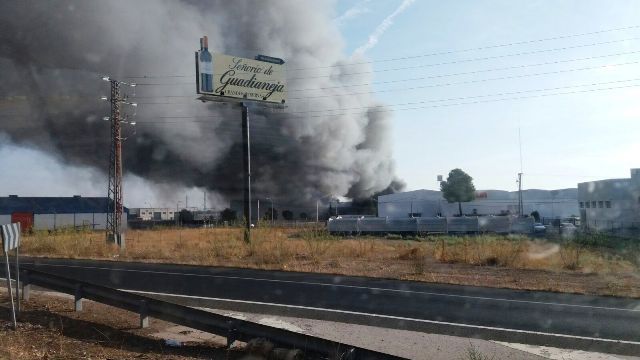 incendio manzanares autovia