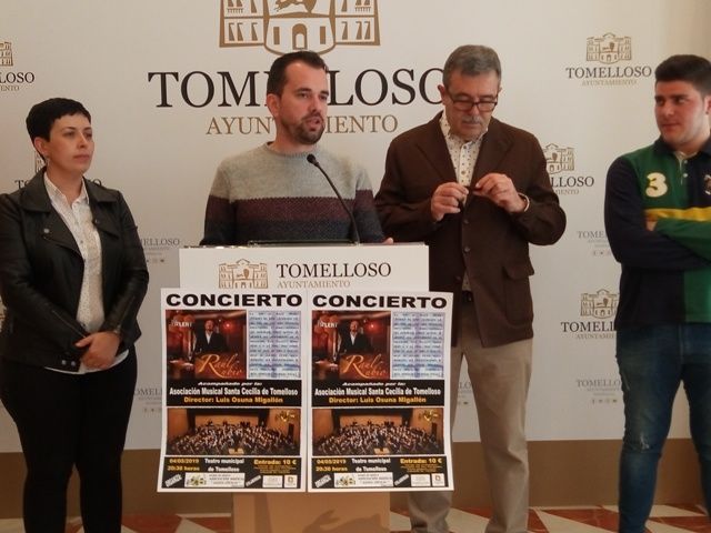 presentacion concierto santa cecilia y raul rubio a