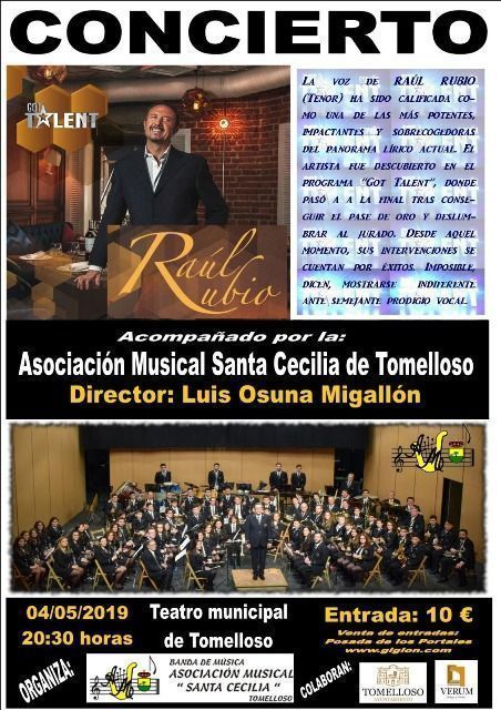 presentacion concierto santa cecilia y raul rubio c