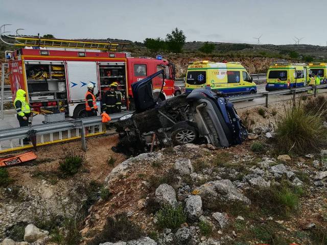 vuelco vehiculo sisante