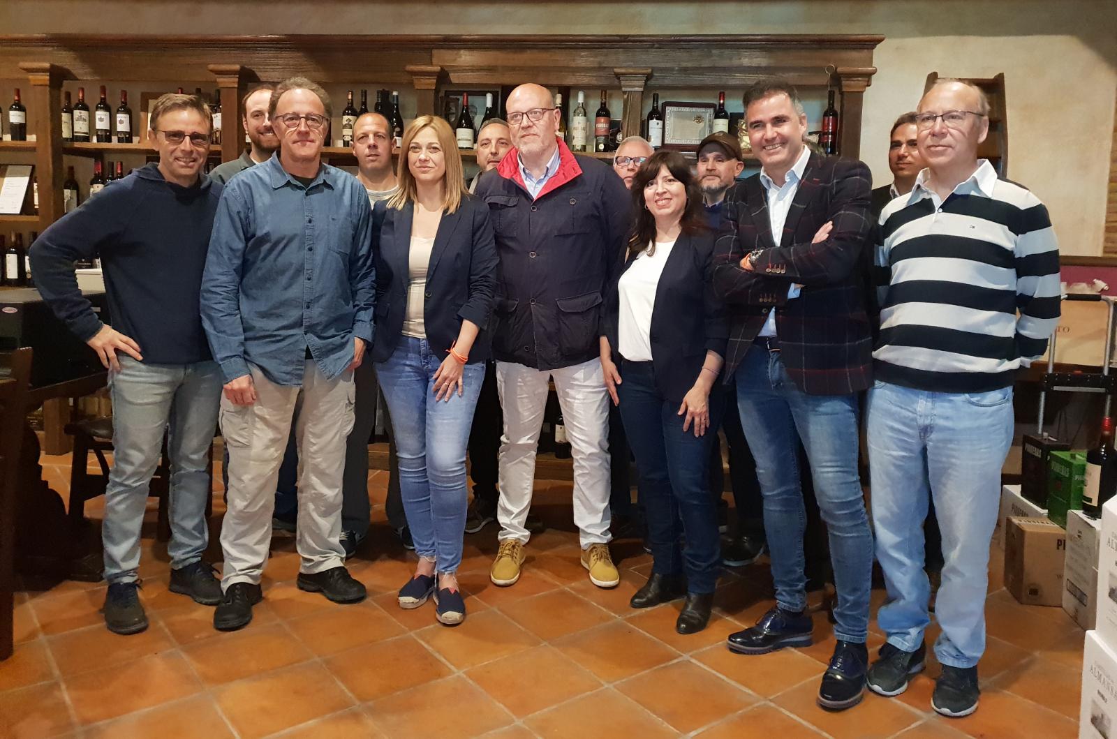 Carmen Picazo en Bodegas Piedrabuena