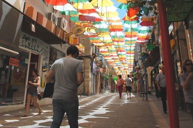 paraguas por banderas