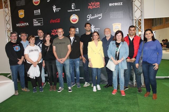 samper en sala prensa viñarock