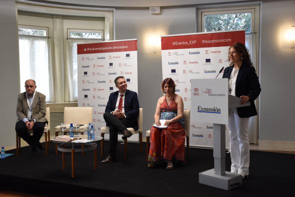 aurelia sanchez en foro inserta expansion empleo y diversidad