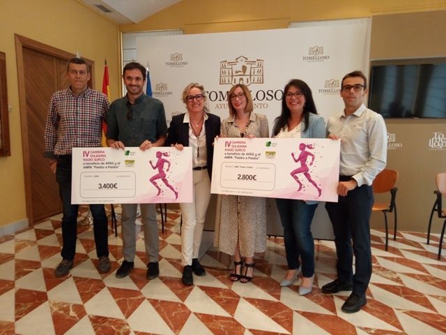 cheque recaudacion carrera solidaria surco