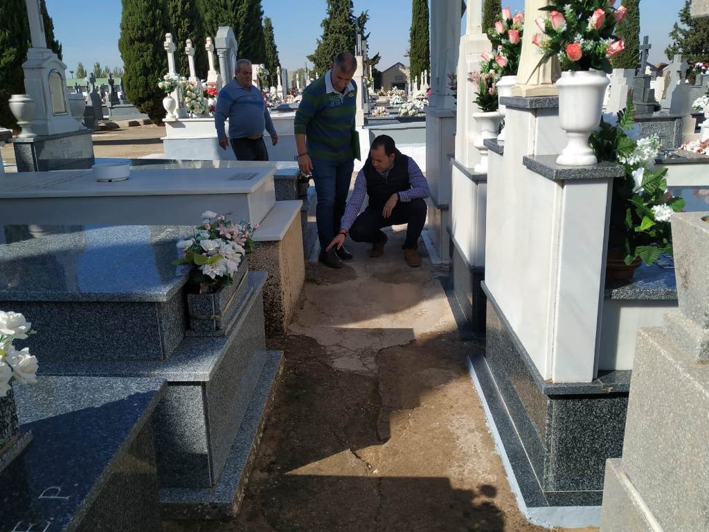 arreglos cementerio herencia a