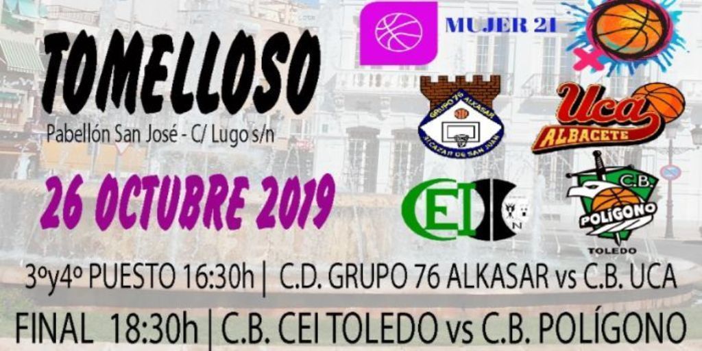 cartel final torneo femenino baloncesto