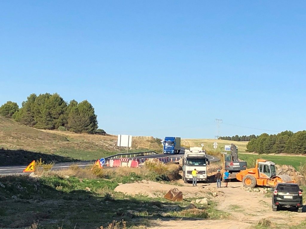 obras carretera seseña b