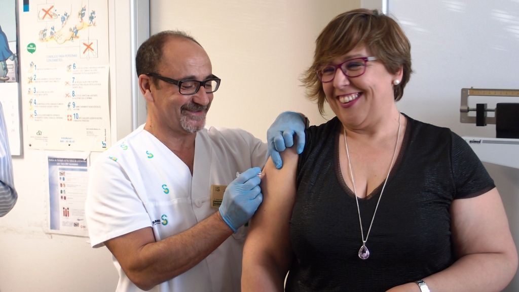 Olmedo campaña vacunación gripe