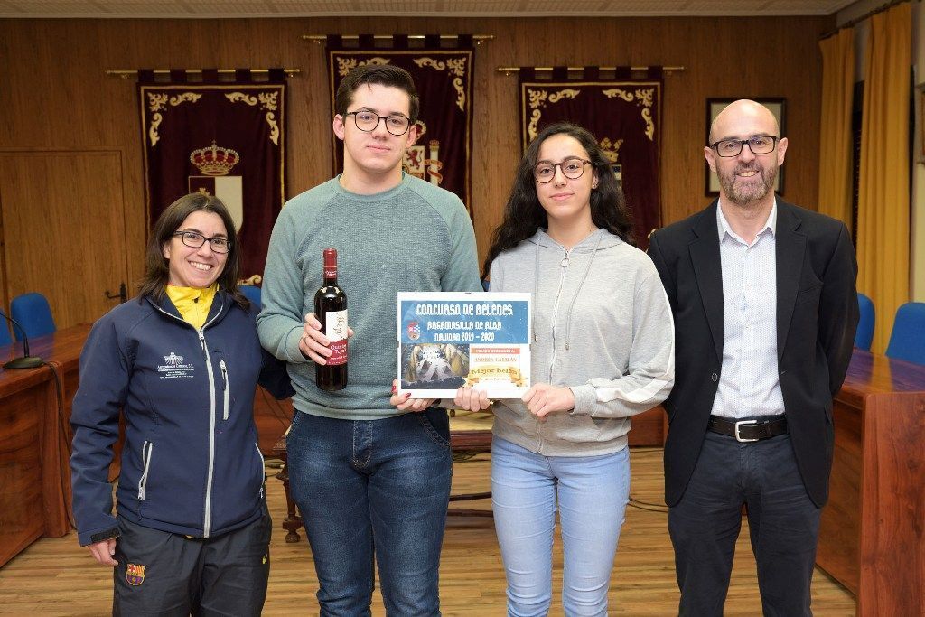 Entrega Premios de Belenes Ganador individual AdeAlba