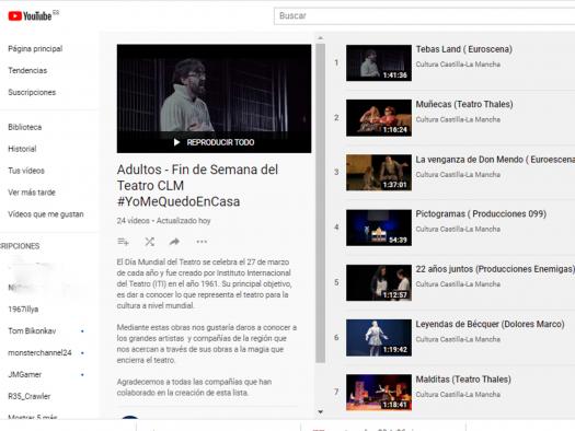 teatro en coronavirus