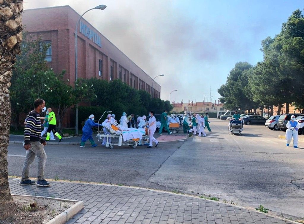 incendio hospital hellin uno