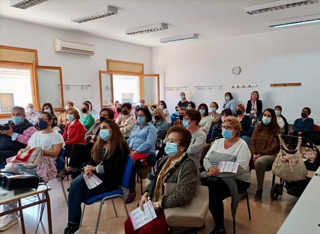 Jornadas Cáncer charla público