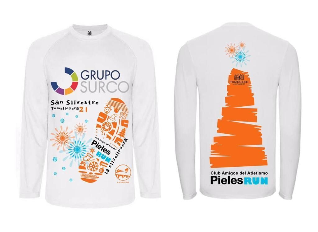 Camiseta Grupo Surco San Silvestre tomellosera 2021