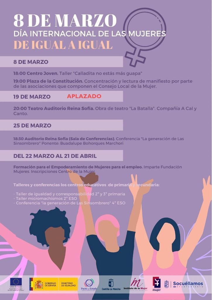 Cartel programacion 8M