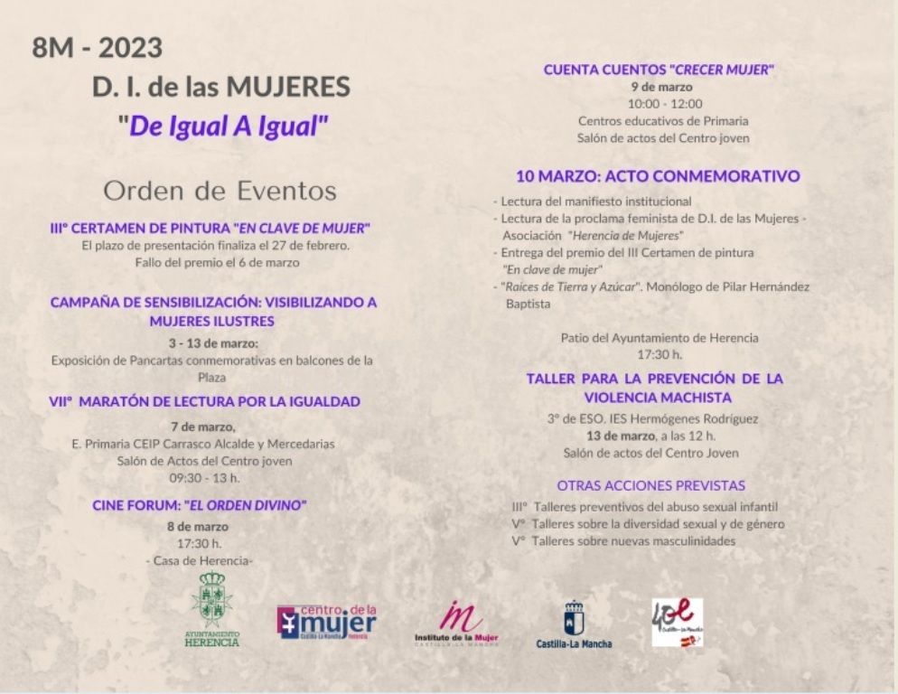 programa mujer Herencia