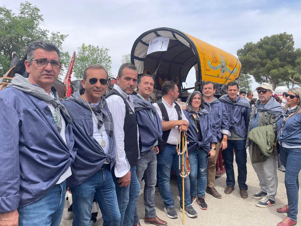 vox en la romería de la virgen de las viñas