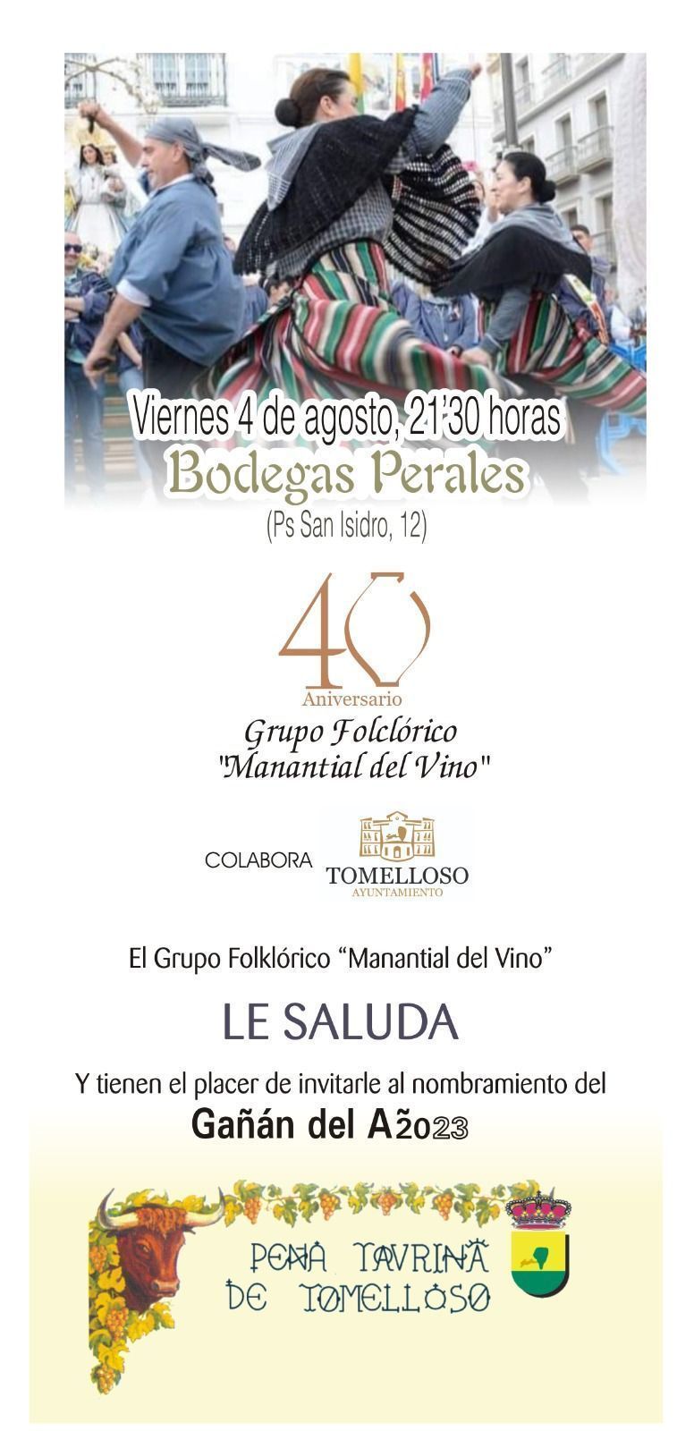 cartel Gañán del Año