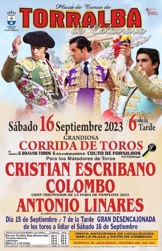Cartel taurino Torralba
