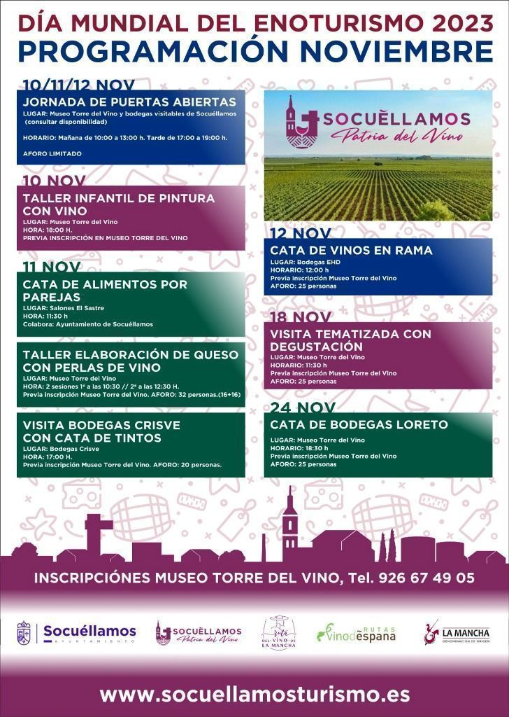 presentacion Noviembre Enoturimso Socuellamos cartel