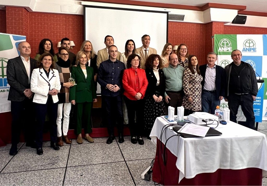 José Caro en premios y homenaje ANPE 2