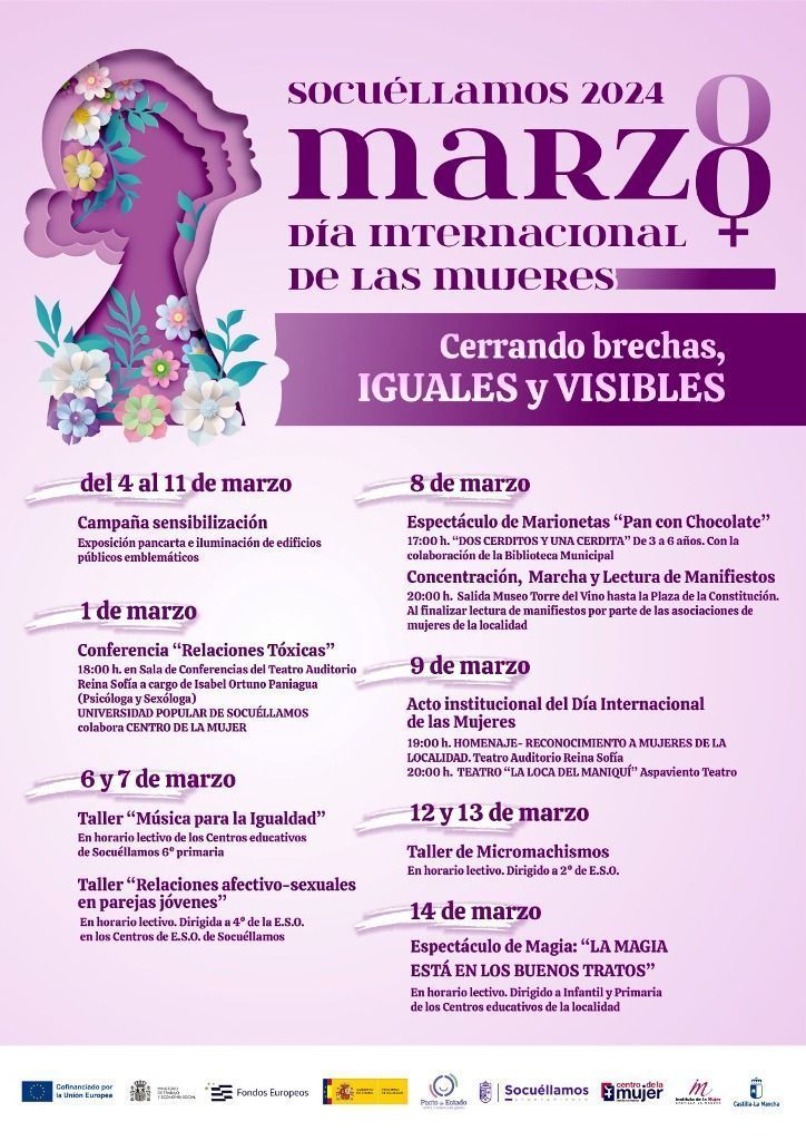 PROGRAMACIÓN DEL 8M