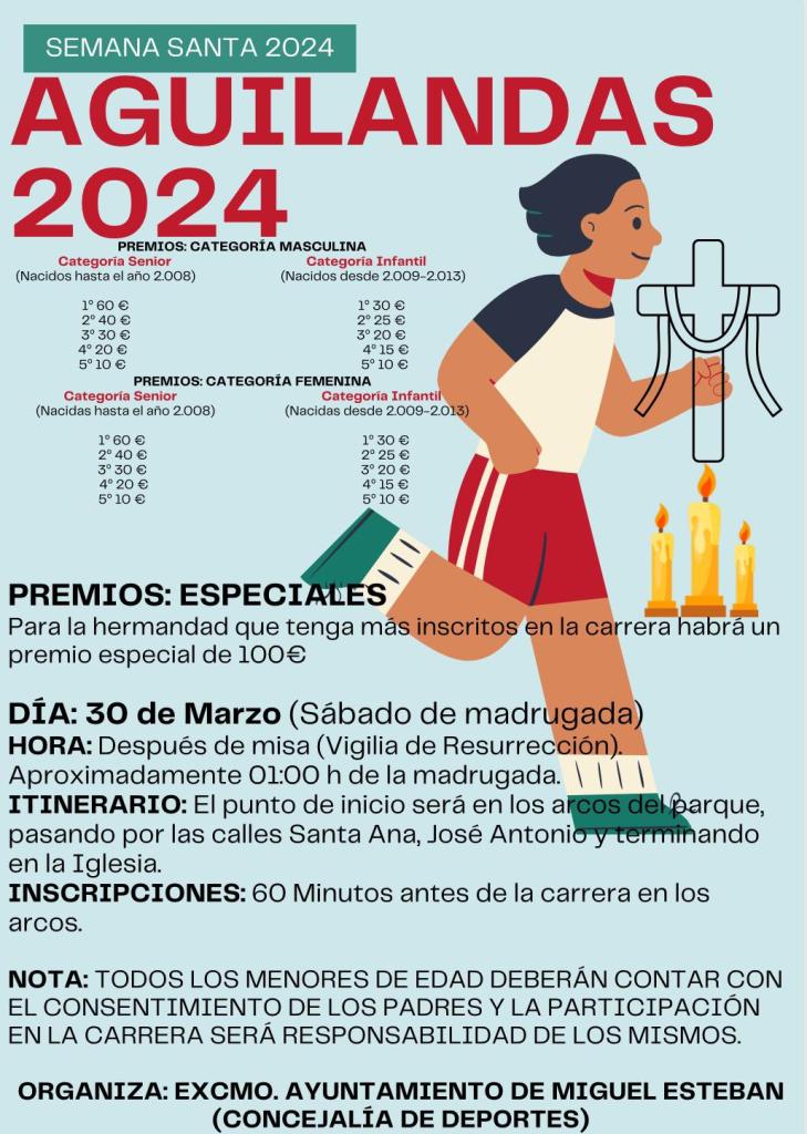 cartel aguilandas
