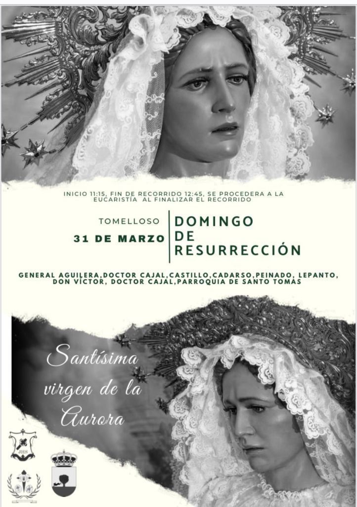 cartel procesion extraordinaria virgen Aurora