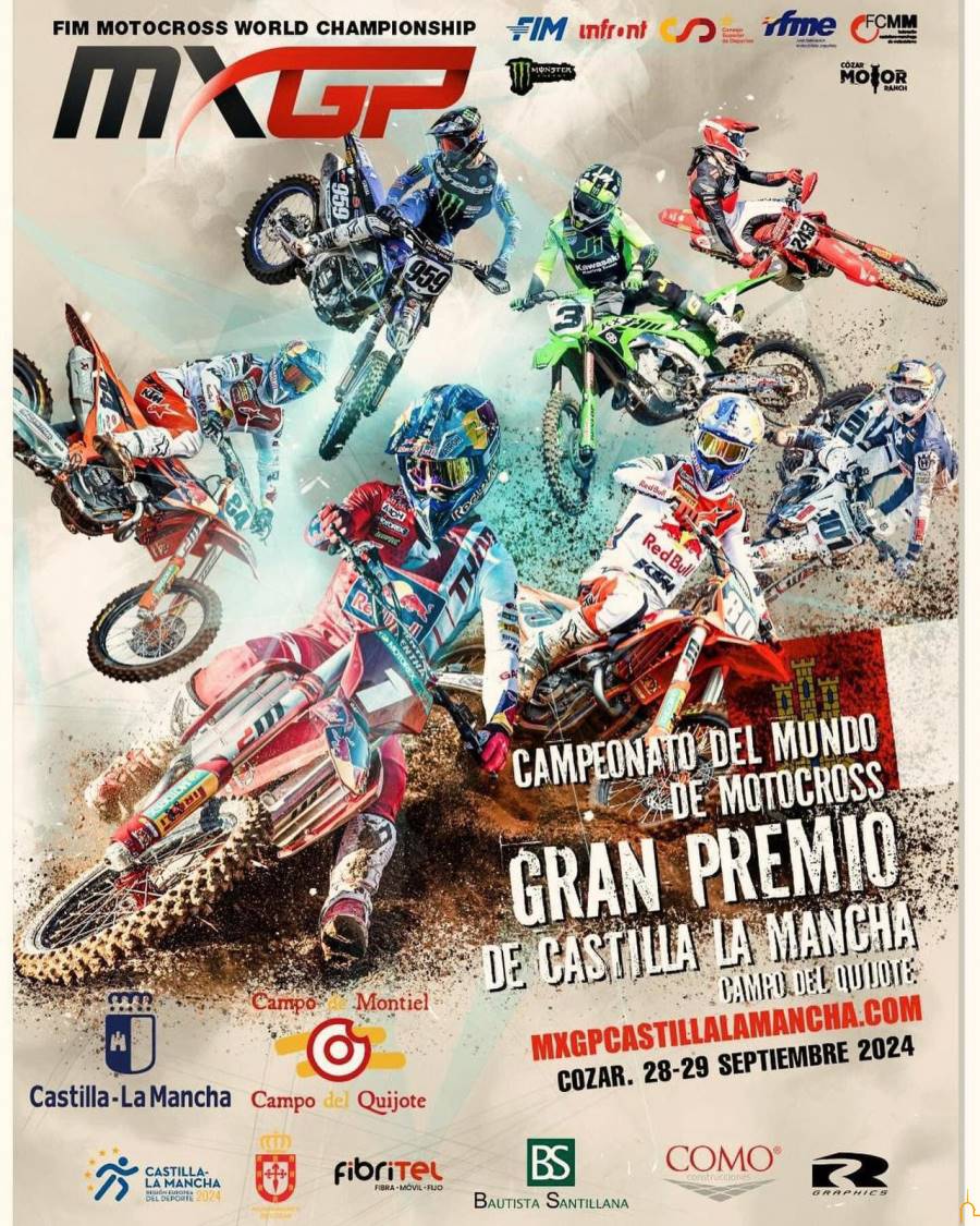 cartel premio motocross Cozar