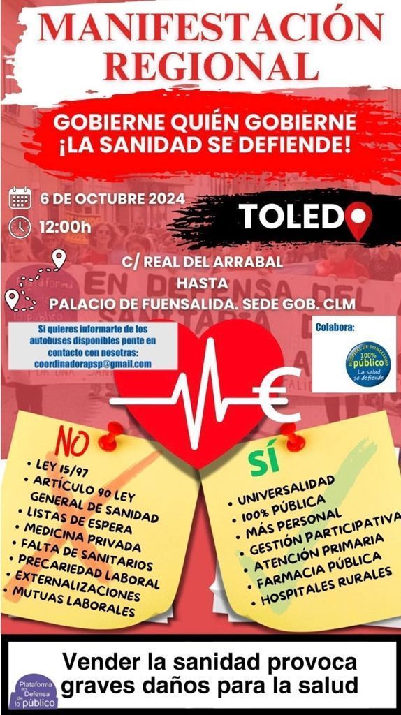 coordinadora presente manifestacion