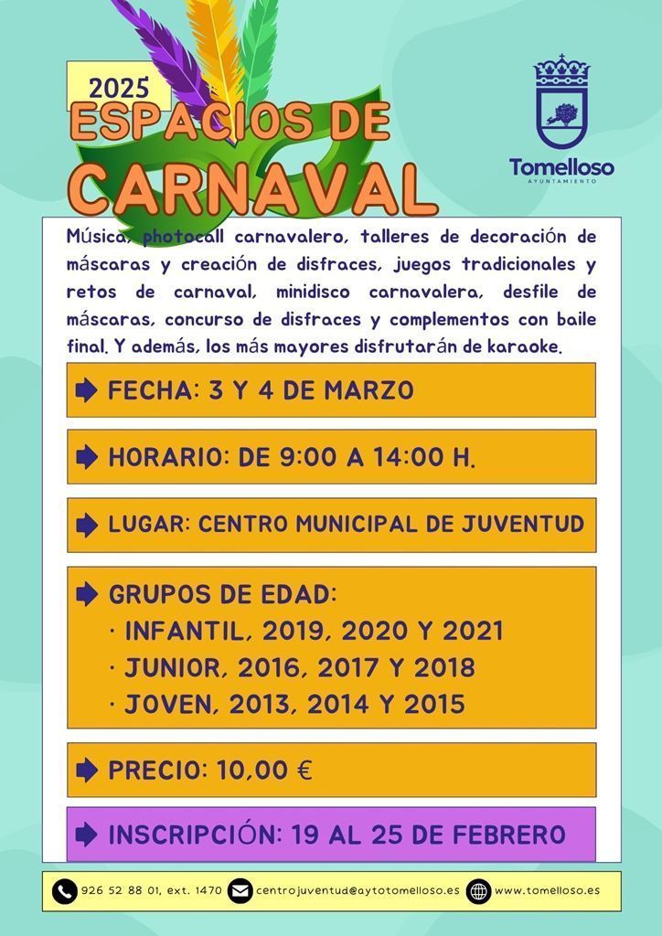 carnaval jovenes Tomelloso