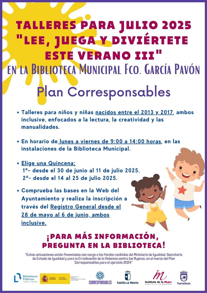 CARTEL TALLER VERANO 2025