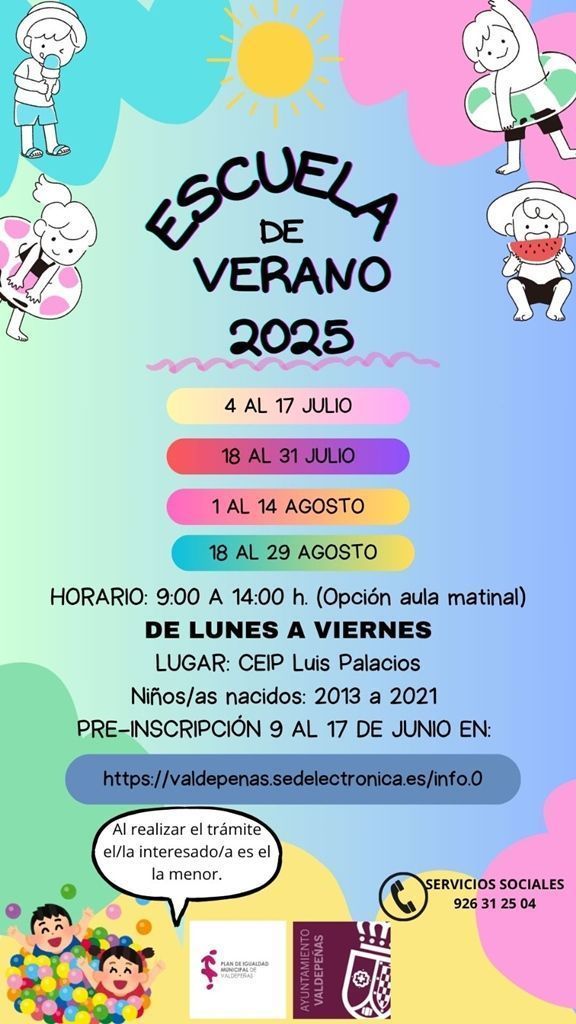 CARTEL ESCUELA DE VERANO