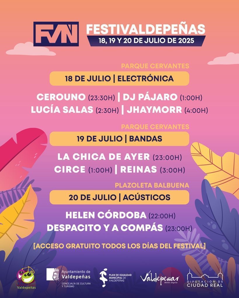CARTEL FESTIVALDEPEÑAS 2025 1