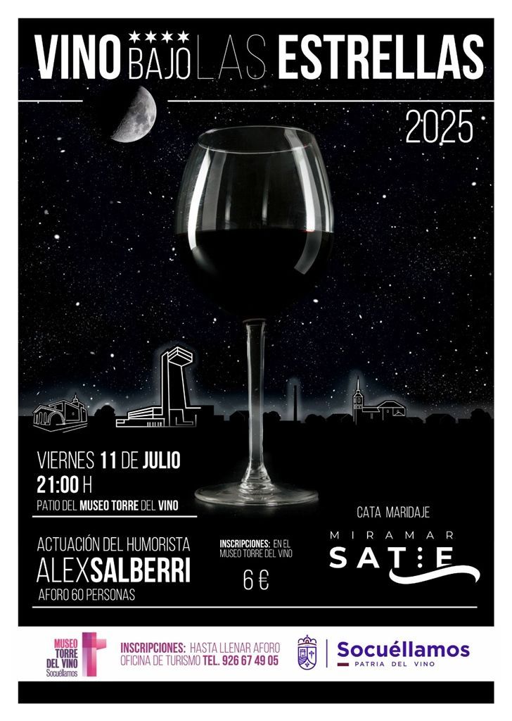VINO BAJO LAS ESTRELLAS 11JUL25