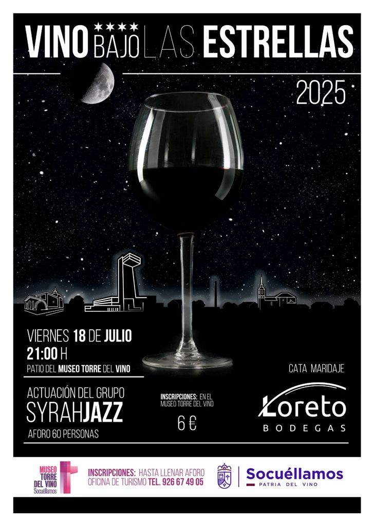 VINO BAJO LAS ESTRELLAS 18JUL25