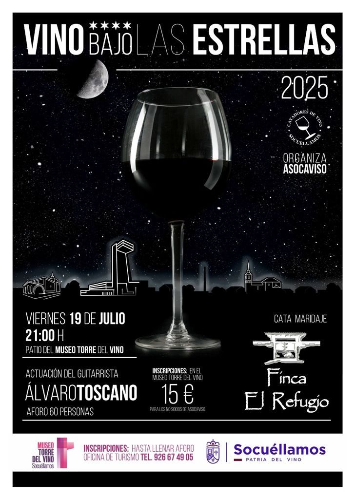 VINO BAJO LAS ESTRELLAS 19JUL25