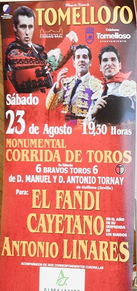 cartel corrida feria 2025