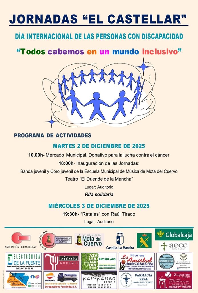cartel Jornadas Mota del Cuervo