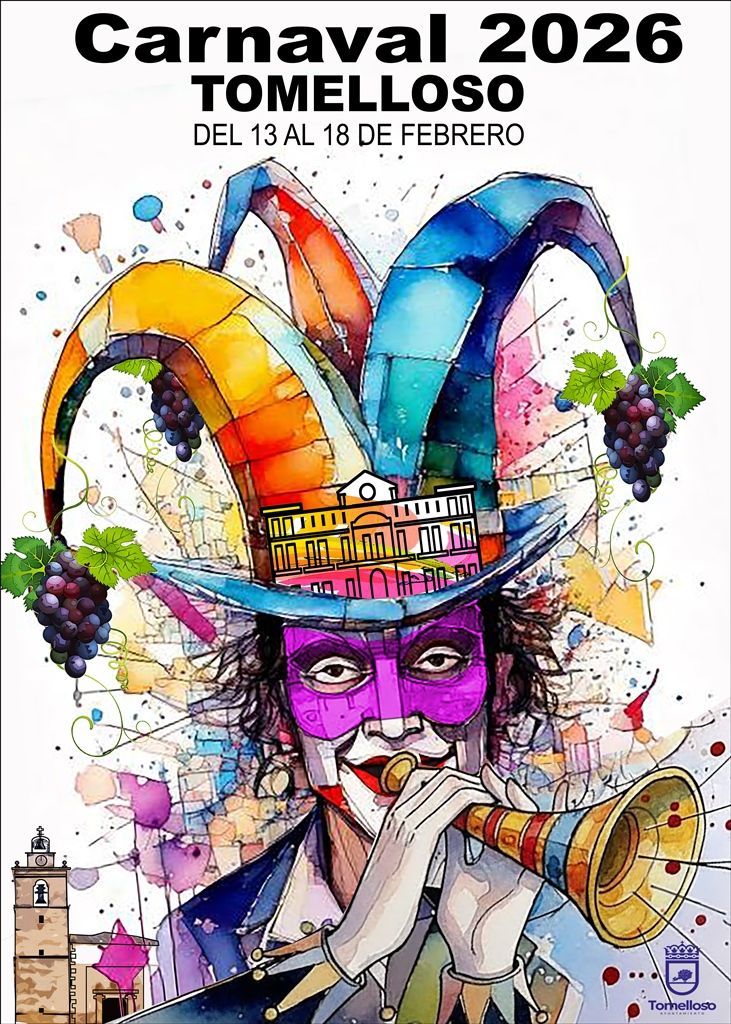 696643b9a1d8e713eeb1dbf4 Cartel ganador concurso CARNAVAL 2026 con logo 1