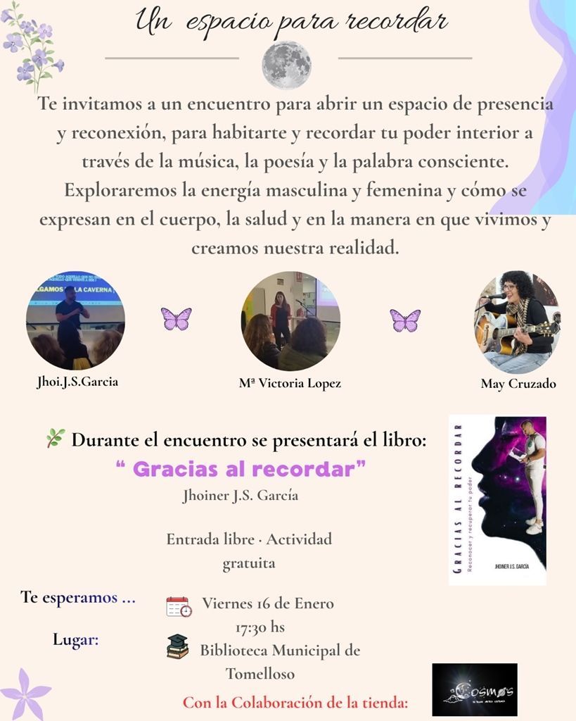 espacio para recordar
